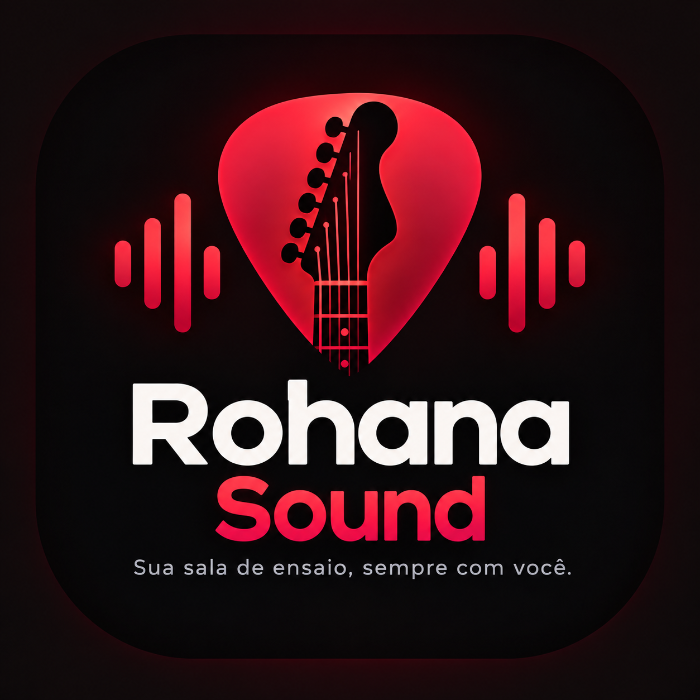 Rohana Sound — sua sala de ensaio, sempre com você.